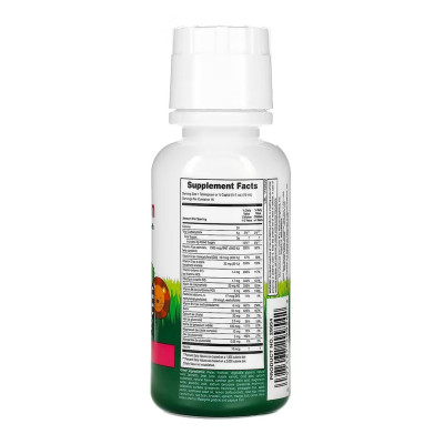 Дитячі мультивітаміни, Animal Parade Multivitamin Liquid - 236.56 ml Tropical Berry