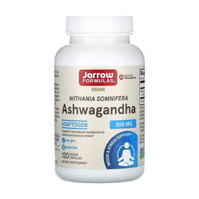 Ашвагандха, Ashwagandha 300mg - 120 vcaps