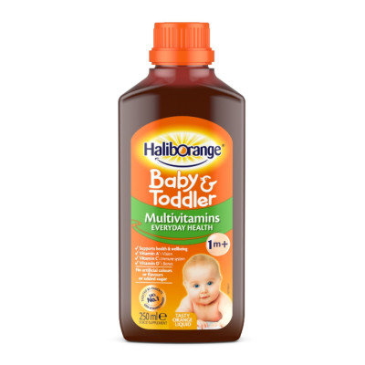 Мультивітаміни для дітей, Baby Toddler - 250ml Orange