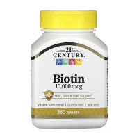Біотин, Biotin 10,000 mcg - 360 tabs