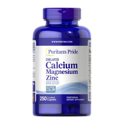 Кальцій Магній Цинк, Calcium Magnesium Zinc - 250 caps Кальцій Магній Цинк, Calcium Magnesium Zinc - 250 caps