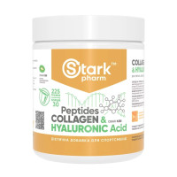 Пептиди колагену, Collagen Peptides & Hyaluronic Acid - 225g Kiwi
