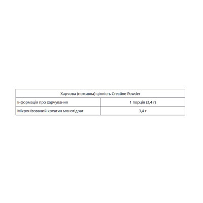 Creatine Powder - 634g