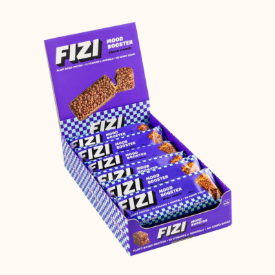Батончики, Fizi Mood Booster - 12x40g Choco Crunch Батончики, Fizi Mood Booster - 12x40g Choco Crunch