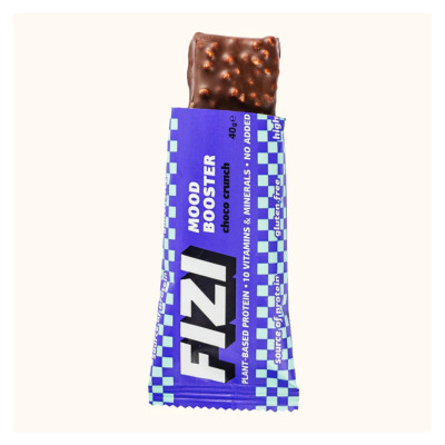 Батончики, Fizi Mood Booster - 12x40g Choco Crunch