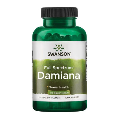 Даміана, Full Spectrum Damiana 510mg - 100 caps