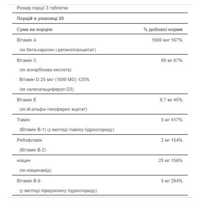 Комплекс для волосся, шкіри та нігтів, Hair Skin and Nails Formula Type 1 and 3 Collagen - 60 caps