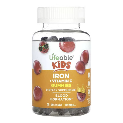 Iron + Vitamin C Kids - 60 gummies