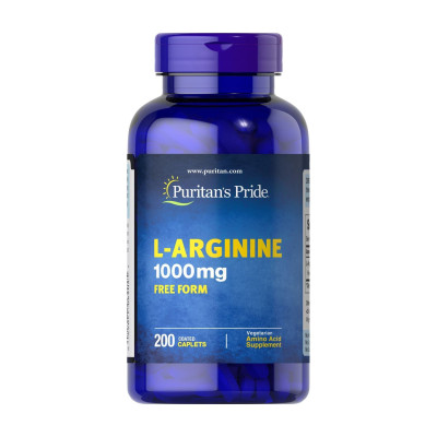 Л-Аргінін, L-Arginine 1000 mg - 200 caps Л-Аргінін, L-Arginine 1000 mg - 200 caps