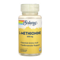L-метіонін, L-Methionine 500mg - 30 vcaps