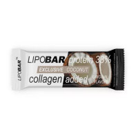 Протеїновий батончик, Lipobar Exclusive - 50g Coconut