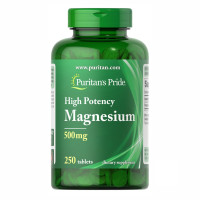 Магній, Magnesium 500 mg - 250 tab