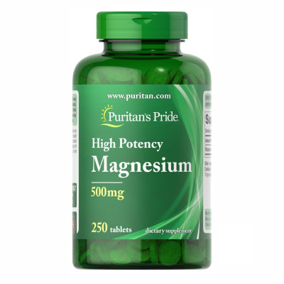 Магній, Magnesium 500 mg - 250 tab Магній, Magnesium 500 mg - 250 tab