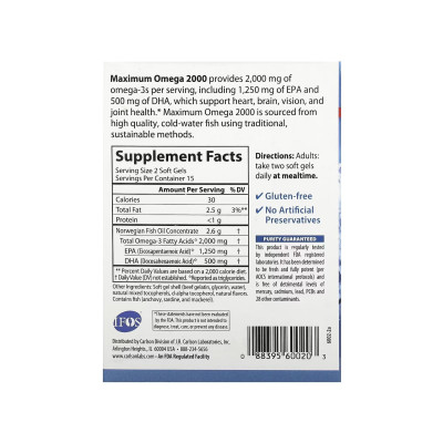 Maximum Omega - 30 softgels