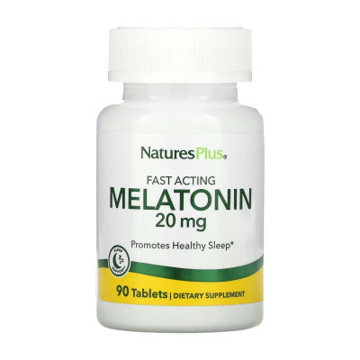 Мелатонін, Melatonin 20mg - 90 vcaps Мелатонін, Melatonin 20mg - 90 vcaps
