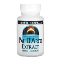 Екстракт Пау Д'Арко, Pau D'Arco Extract 500mg - 100 tabs