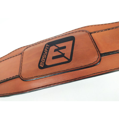 Пояс атлетичний EasyFit Training Belt (коричневий) 4XL