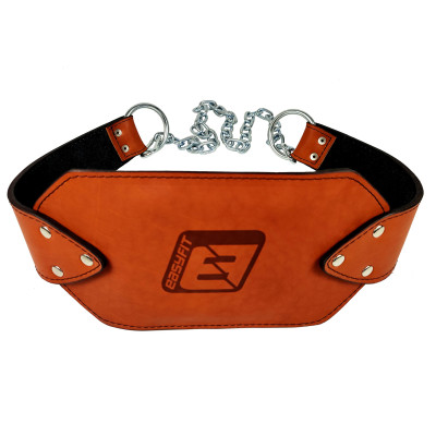 Пояс для обтяжень EasyFit (шкіра) до 200 кг коричневий Пояс для обтяжень EasyFit (шкіра) до 200 кг коричневий