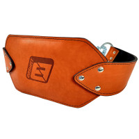 Пояс для обтяжень EasyFit (шкіра) до 200 кг коричневий
