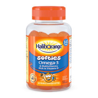 Омега 3 з мультивітамінами, Softies Omega-3 & Multivitamin - 60 softgels Orange