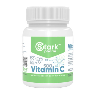 Вітамін С, Stark Vitamin-C 500mg - 100tabs