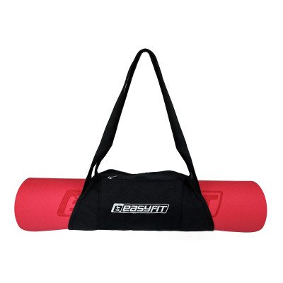 Сумка-переноска EasyFit для йога-килимка Чорна Сумка-переноска EasyFit для йога-килимка Чорна