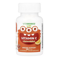 VitaWorks Vitamin C Kids - 120 chewables Orange