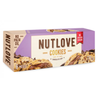 Печиво без цукру, Nutlove Cookies -130g Chocolate Chip