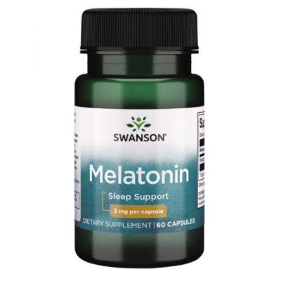 Мелатонін, Melatonin 3 mg - 60 caps