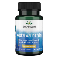 Астаксантин, Astaxanthin 4mg - 60caps