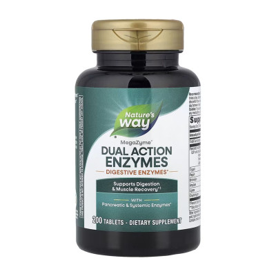 Комплекс ферментів, Mega-Zyme Original - 200 tabs