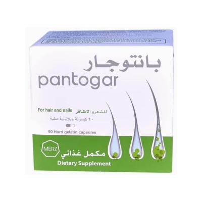 Комплекс проти випадіння та відновлення росту волосся, Pantogar For Hair and Nails - 90 caps