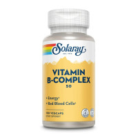 Комплекс вітамінів групи Б, Vitamin B-Complex 50мг - 100 vcaps