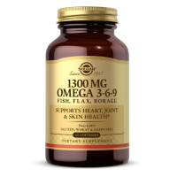 Омега 3-6-9, Omega 3-6-9 1300mg - 60 softgels