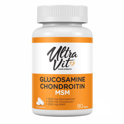 Глюкозамін Хондроїтин МСМ, Glucosamine Chondroitin MSM - 90 tabs Глюкозамін Хондроїтин МСМ, Glucosamine Chondroitin MSM - 90 tabs