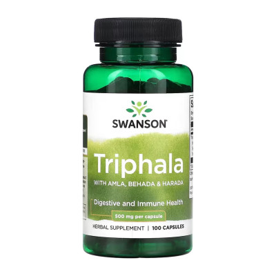 Трифала, Triphala 500 mg - 100caps