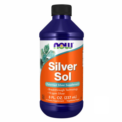 Колоїдне Срібло, Silver Sol Liquid - 8 fl oz Колоїдне Срібло, Silver Sol Liquid - 8 fl oz