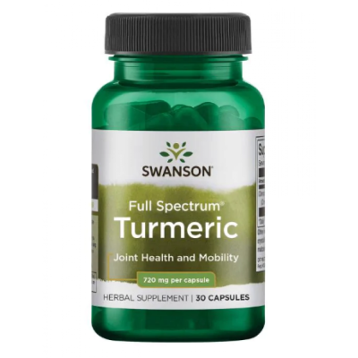 Куркума, Turmeric 720mg - 30cap