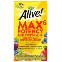 Мультивітаміни, Max6 (With Iron) - 90 vcaps