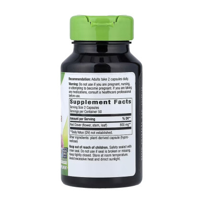 Red Clover Blossoms/Herb - 100 vcaps