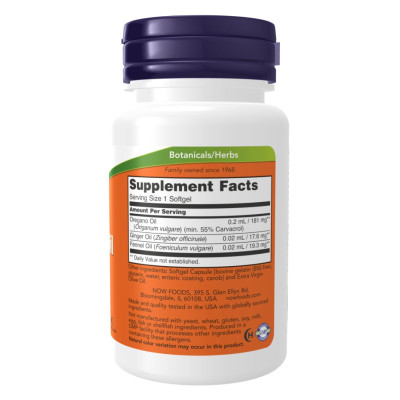 Олія орегано, Oregano Oil Enteric - 90 sgels