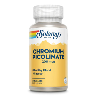 Хром піколінат, Chromium Picolinate 200mcg - 50 tabs