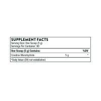 Креатин Моногідрат, Thorne Creatine - 450g
