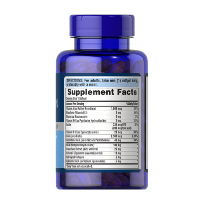 Hair, Skin & Nails One Per Day Formula - 60 softgels