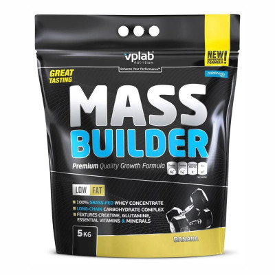 Гейнер, Mass Builder - 5000g Banana