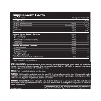 Animal Immune Pak - 30 packs