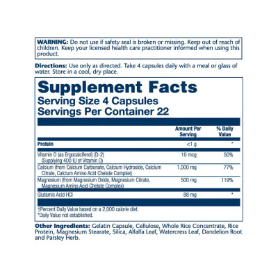 Calcium & Magnesium Amino Acid - 90 caps