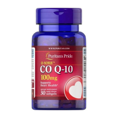 Коензим Q-10, Q-SORB™ Co Q-10 100 mg - 30 softgels