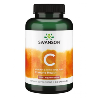 Вітамін С з шипшиною, Vitamin C with Rose Hips 1000 mg - 90 caps