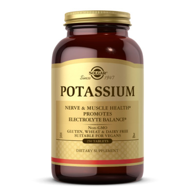 Калій, Potassium - 250 tabs